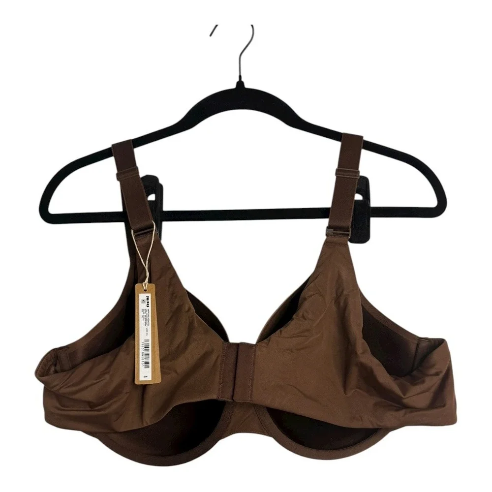 SKIMS Full‎ Coverage Smoothing Bra 44C Cocoa NWT - Picture 7 of 11